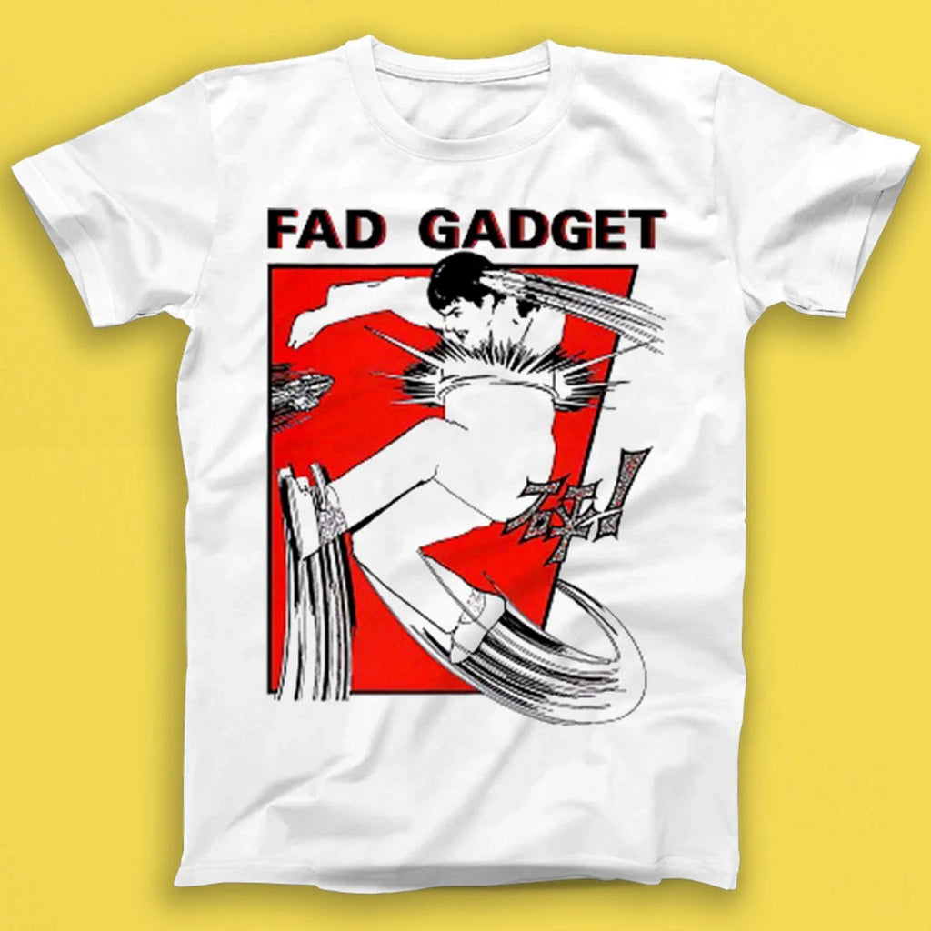 Fad Gadget Fireside Favourites New Wave Punk Music Gift Tee Tshirt T2076