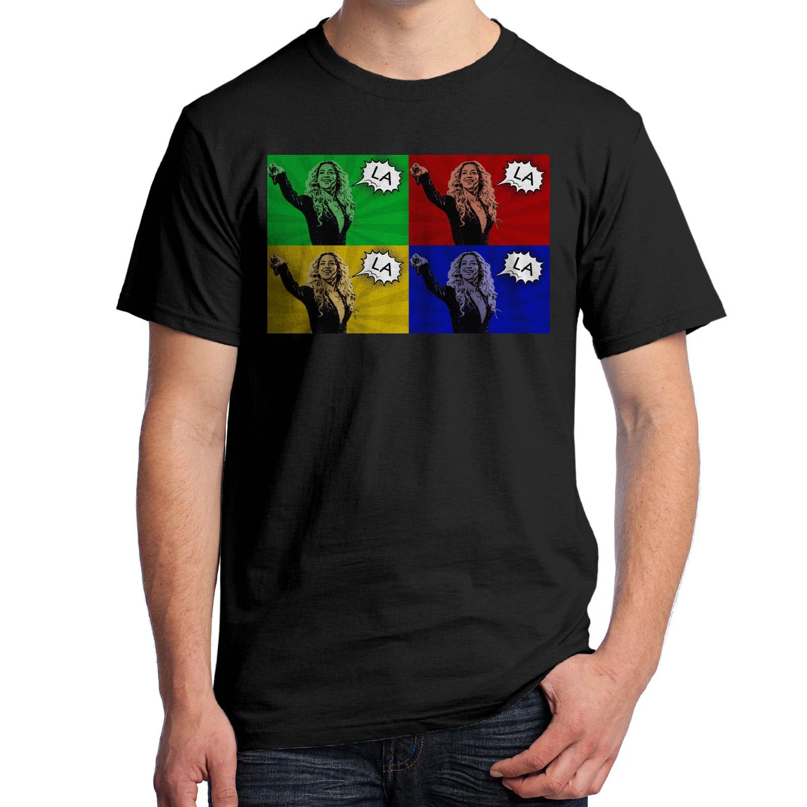 Beyonce Pop Art T-Shirt To the Left or whatever she says 2128