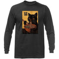 Cat Ramen Noodle Japanese Anime Manga Kawaii Cat Funny Humorous Long Sleeve