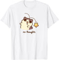 No Thoughts Meme Funny Cat Kawaii T-Shirt