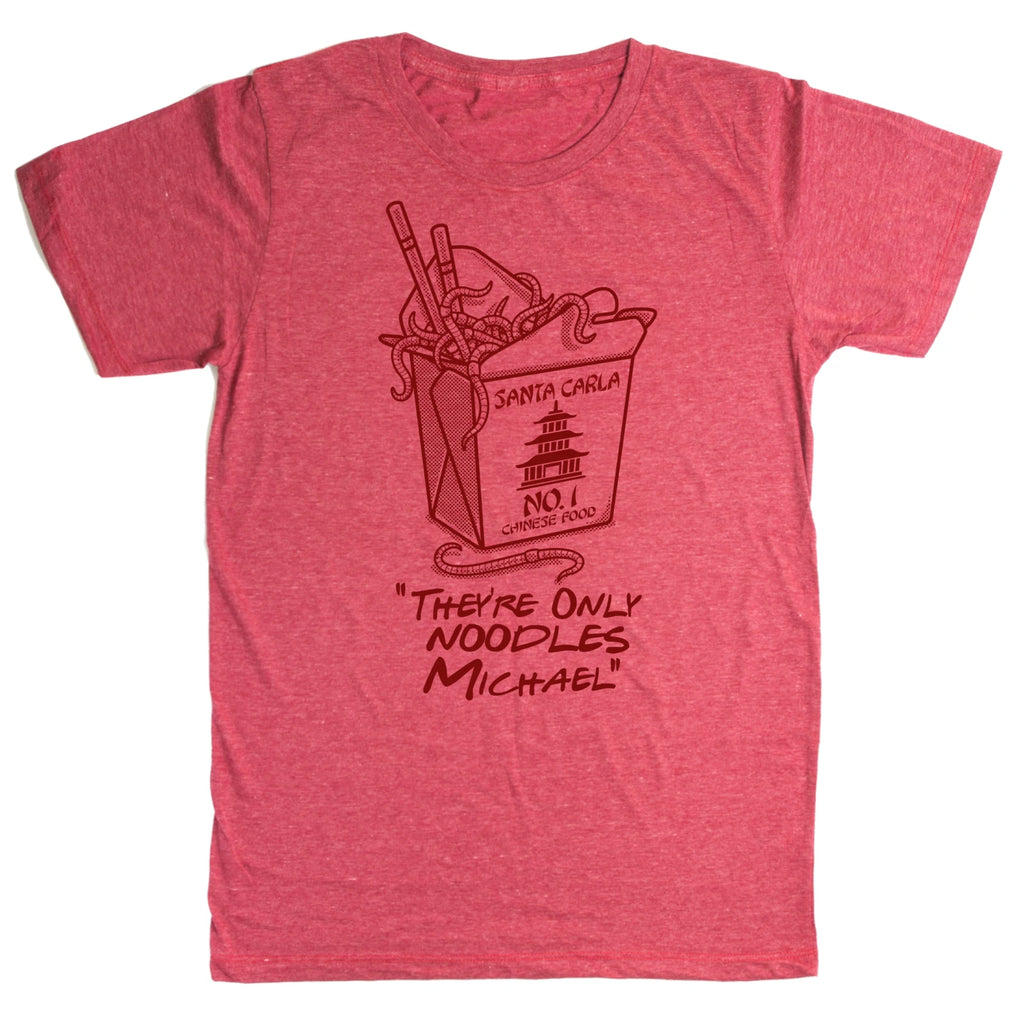 The Lost Boys They're Only Noodles Michael Worms Maggots Rice David 80s T Shirt