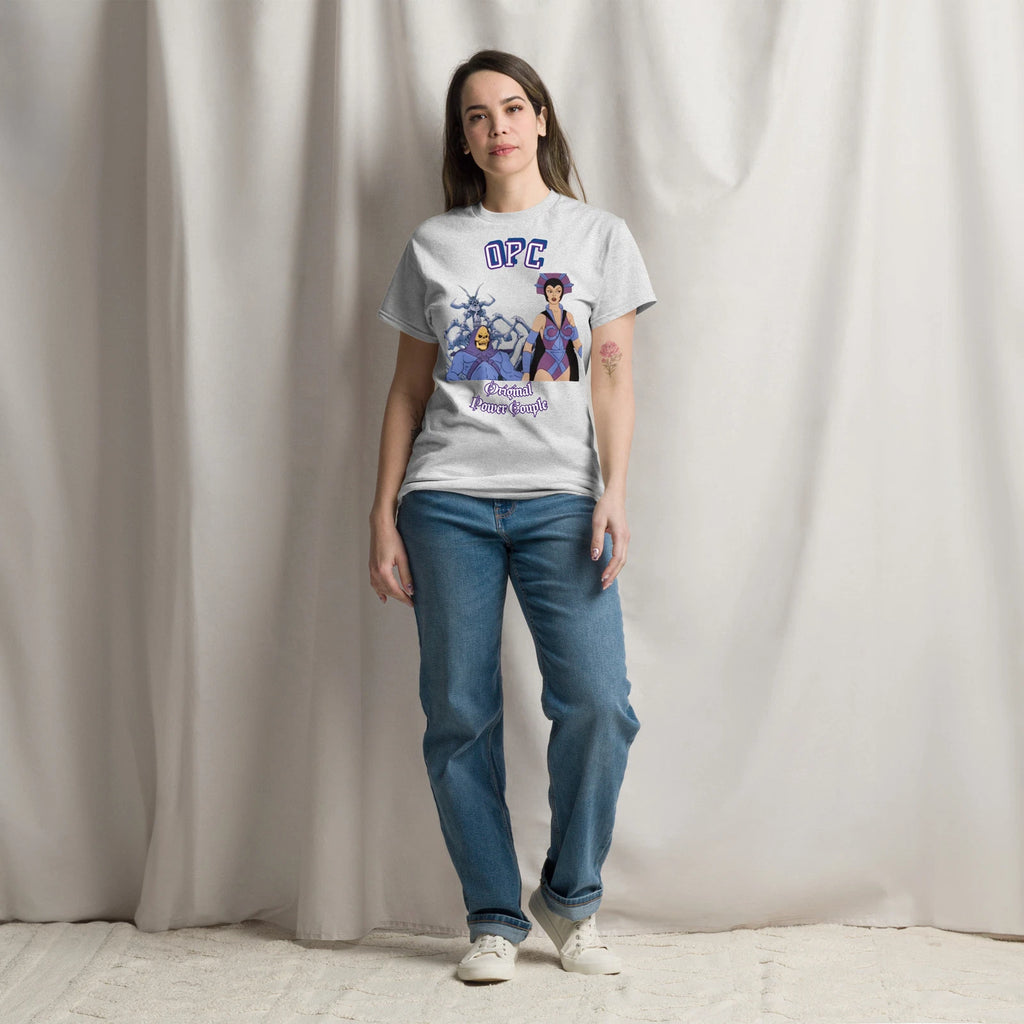 Skeletor & Evil Lyn Tee | OPC: Original Power Couple | Masters of the Universe