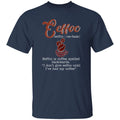 Eeffoc definition Unisex shirt gift funny coffee lover tee black dark heather