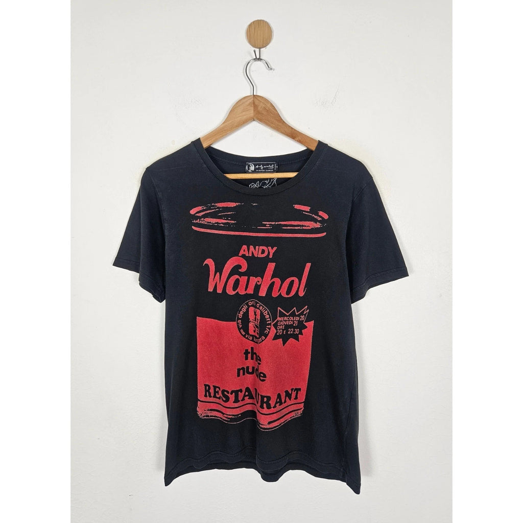 Hysteric Glamour Andy Warhol Campbell Soup pop art shirt