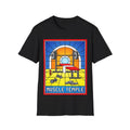 Stained Glass Gym Shirt, Men's Fitness Tee, Bodybuilding Top, Workout Lover