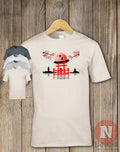 Torii gate t-shirt Japanese Asian bushido graphic tee