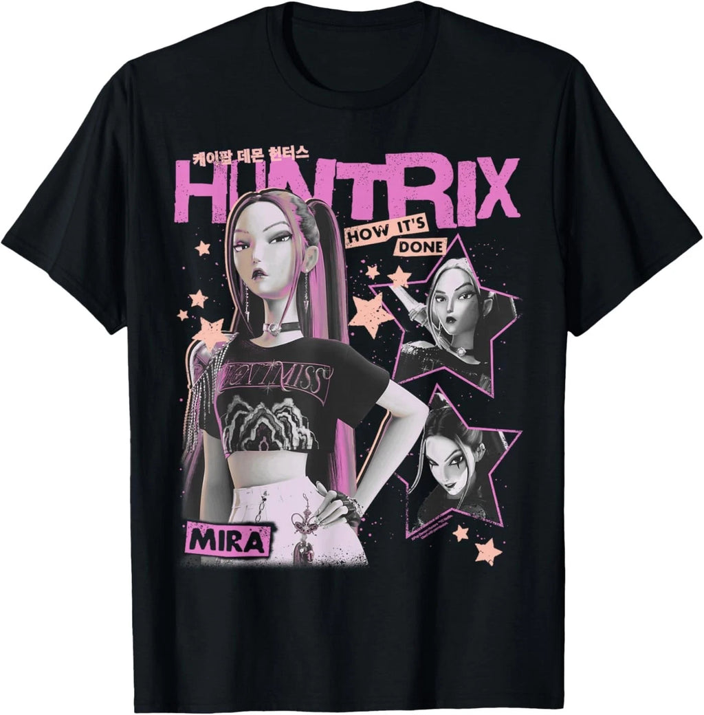 Kpop Demon Hunters Mira Vintage Y2K Style Poster T-Shirt