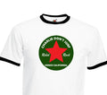 Joe Strummer, the clash t shirt, cotton ringer,  old skool punk rock