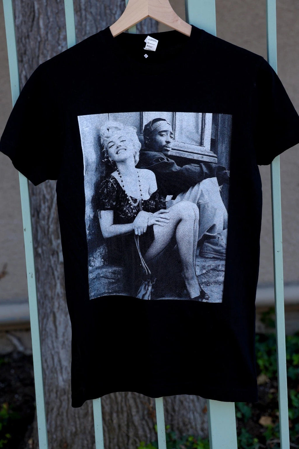 Tupac and Marilyn Monroe t shirt