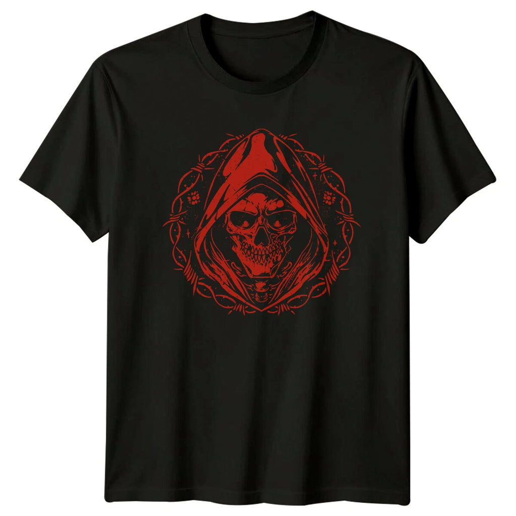 Grim Reaper Death Occult Mens T-Shirt Womens Graphic Tee Unisex Design