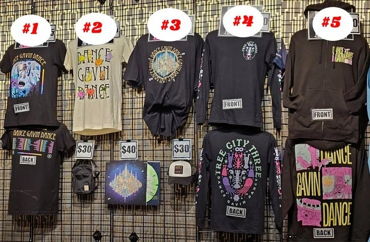 NEW HOT Dance Gavin Dance 2026 Tour merch T-shirt reprint
