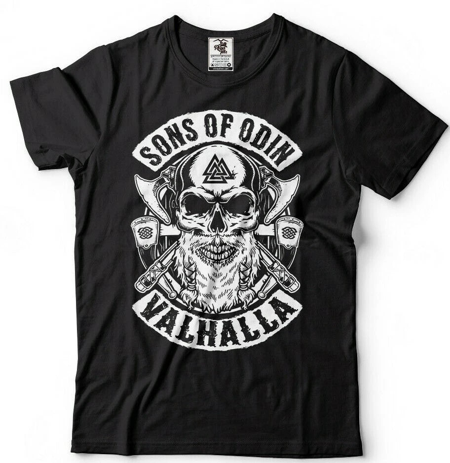 Sons Of Odin Vikings Nordic Odin Thor T-Shirt Vikings Shirts