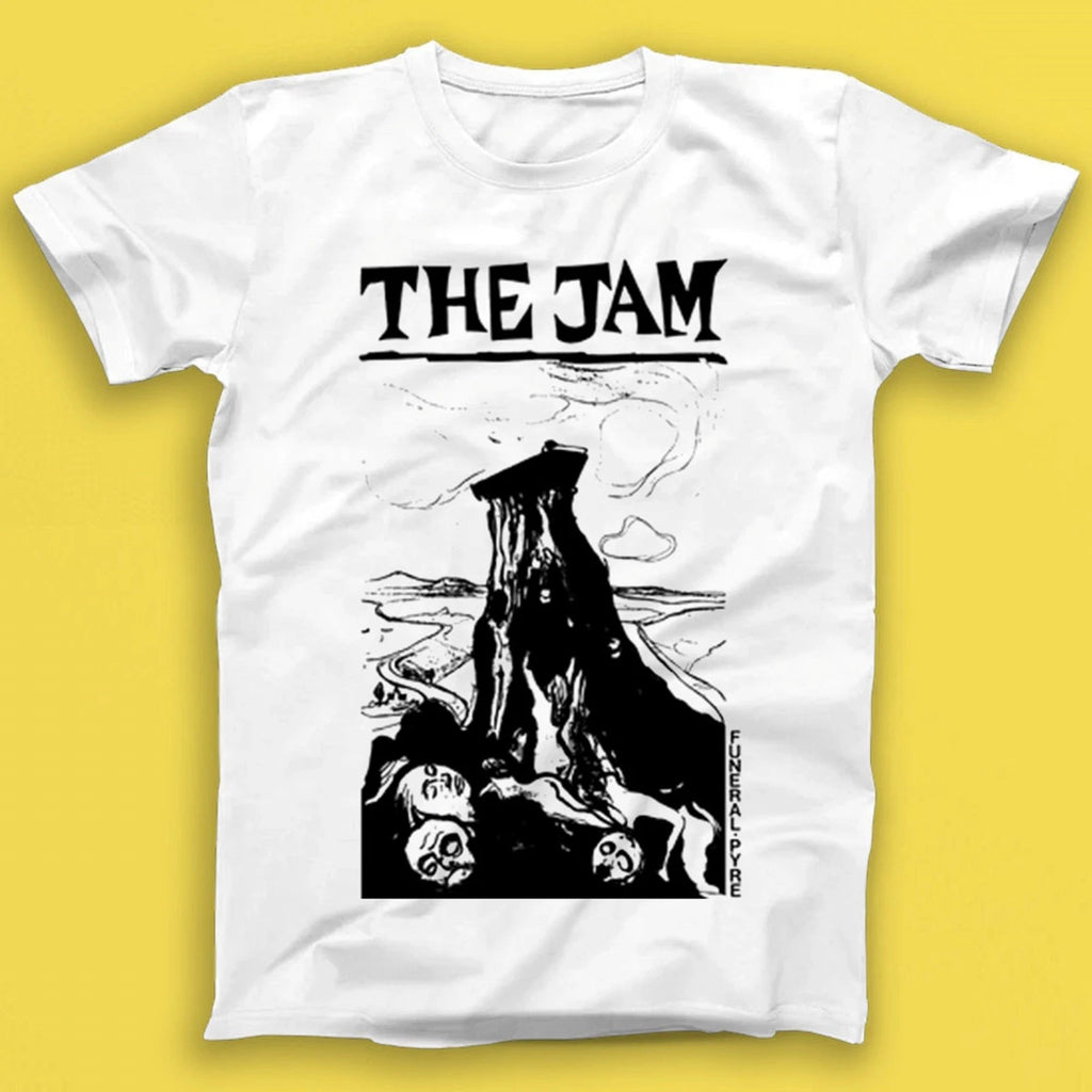 The Jam Funeral Pyre Punk Rock Music Gift T Shirt T2042