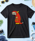 Sloth Lazy Funny Speed Cosplay Short Sleeve White-Black Men/Women T Shirt K106