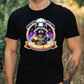 Mens Funny Raccoon Print Cotton T-Shirt Size XS to 5XL