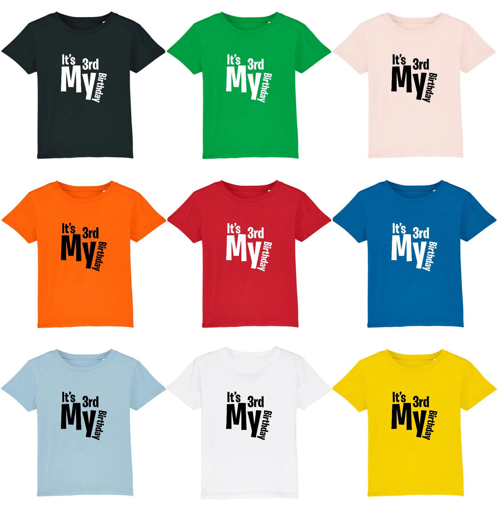 Personalised Your Birthday T-Shirt Birthday Vibes It's My Birthday Funny Tee Top