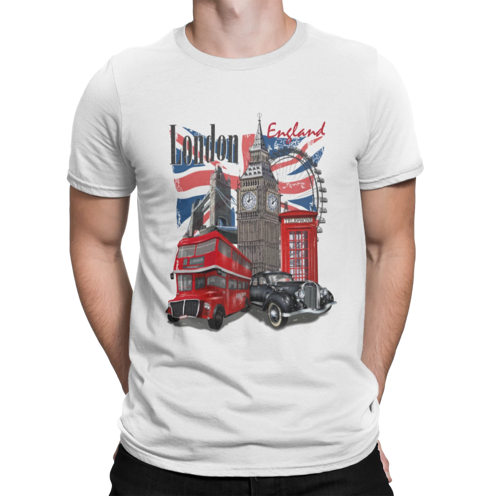 London Visit Travel England Souvenir T Shirt Birthday Funny Gift Uk Britain