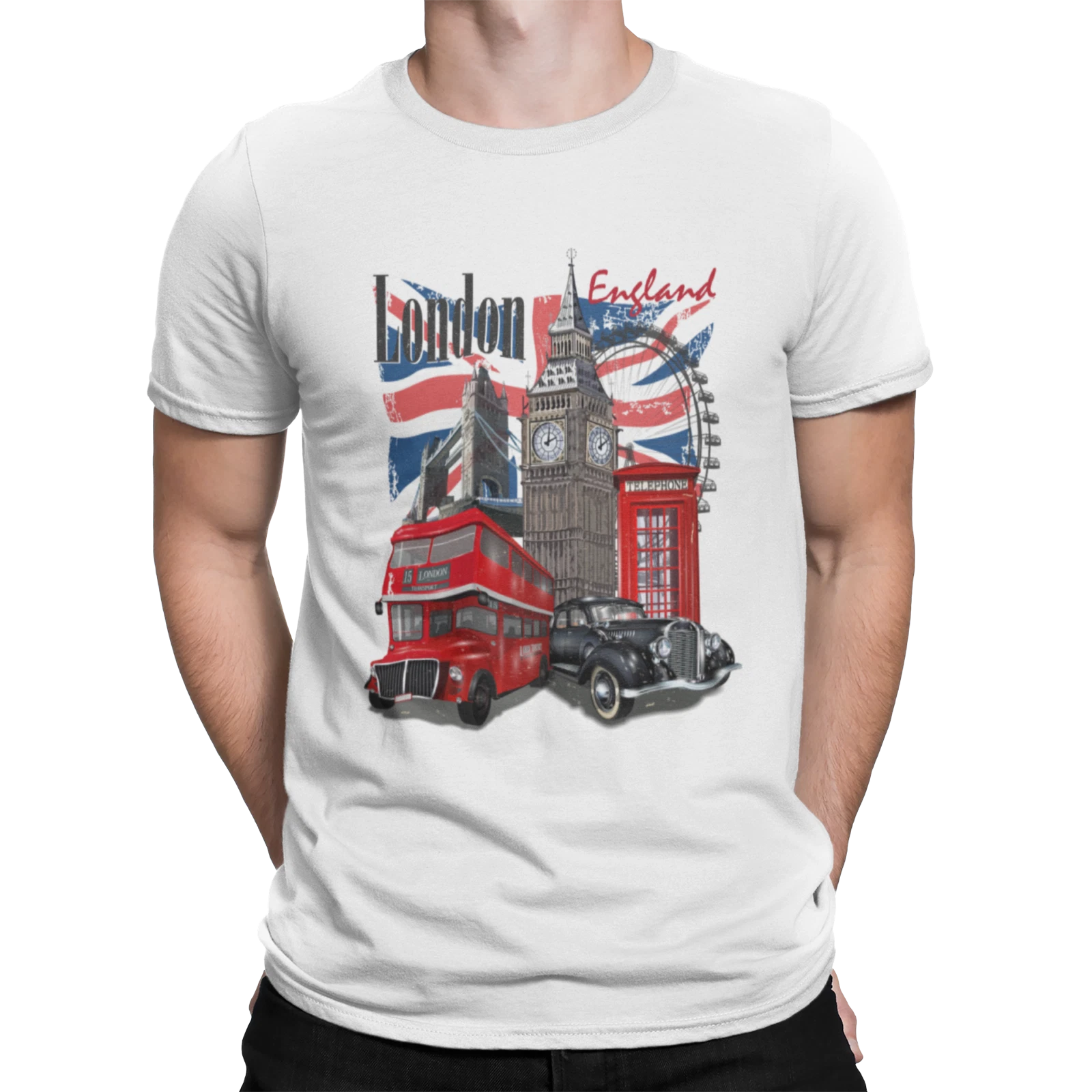 London Visit Travel England Souvenir T Shirt Birthday Funny Gift Uk Britain