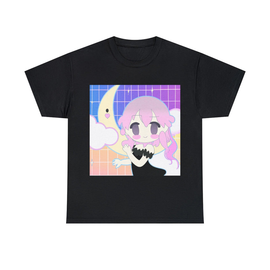 Cute Chibi Kawaii Anime Pastel Goth T Shirt Unisex Adults NEW Graphic Tee