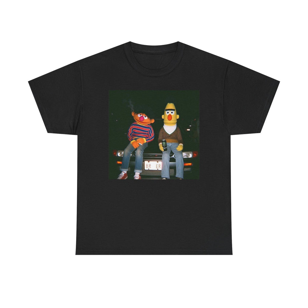 Bert And Ernie Funny  Graphic T Shirt S-5XL NEW Unisex Cotton Tee