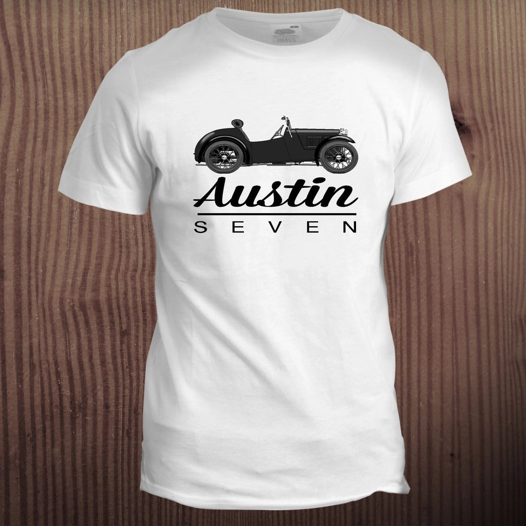 homage horror sci fi film movie t shirt for halloween austin 7 racing fan