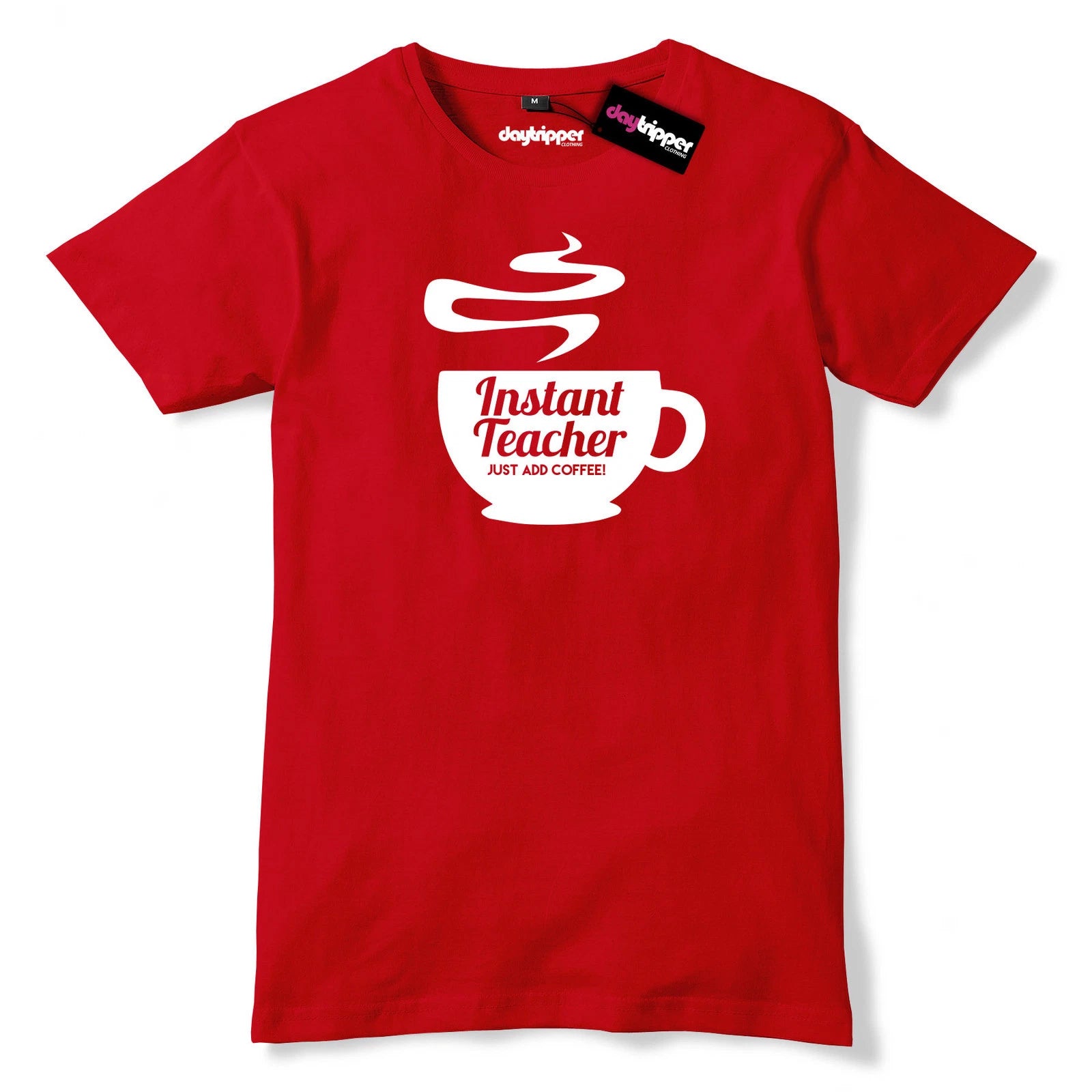 Instant Teacher Just Add Coffee Mens Premium T-Shirt Funny Slogan