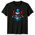 Spooky Clown Skull Face Jester T-Shirt Horror Goth Birthday Gift For Him And Her