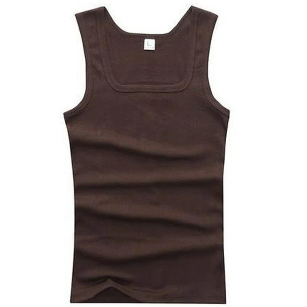 Men's Gyms Casual Tank Tops Bodybuilding Fitness Muscle Sleeveless man's clothes