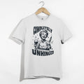 Completely Unhinged Shirt, Funny Wine Woman Tee, Sarcastic Crazy Humor T-Shirt