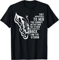 She Whispered Back I Am The Storm Butterfly Hippie Boho girl T-Shirt