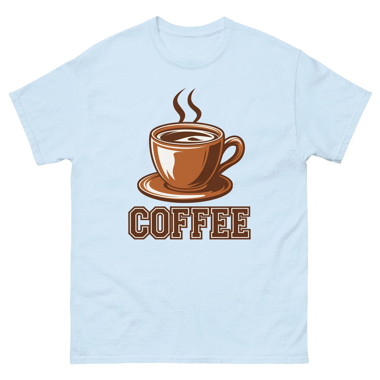 Coffee Lover Food Image Cartoon Funny T-Shirt Shirt
