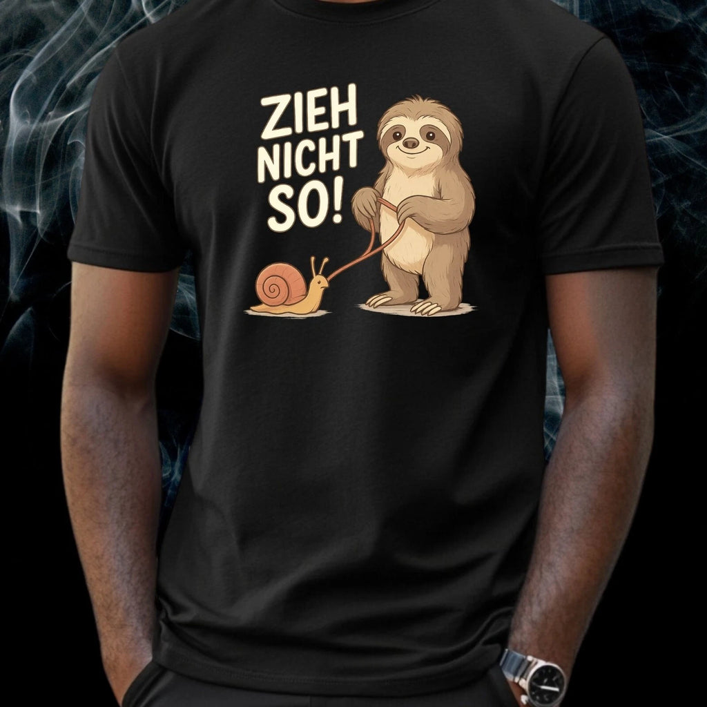 Mens Funny T-Shirt - Don't Pull On Motif Cotton Size XS to 5XL
