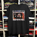 90's Charles Manson Classic T-Shirt Black M