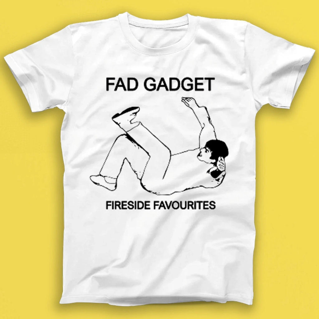 Fad Gadget Fireside Favourites New Wave Punk Music Gift Tee Tshirt T2077