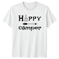 Happy Camper T-Shirt Boho Camping Outdoor Gift
