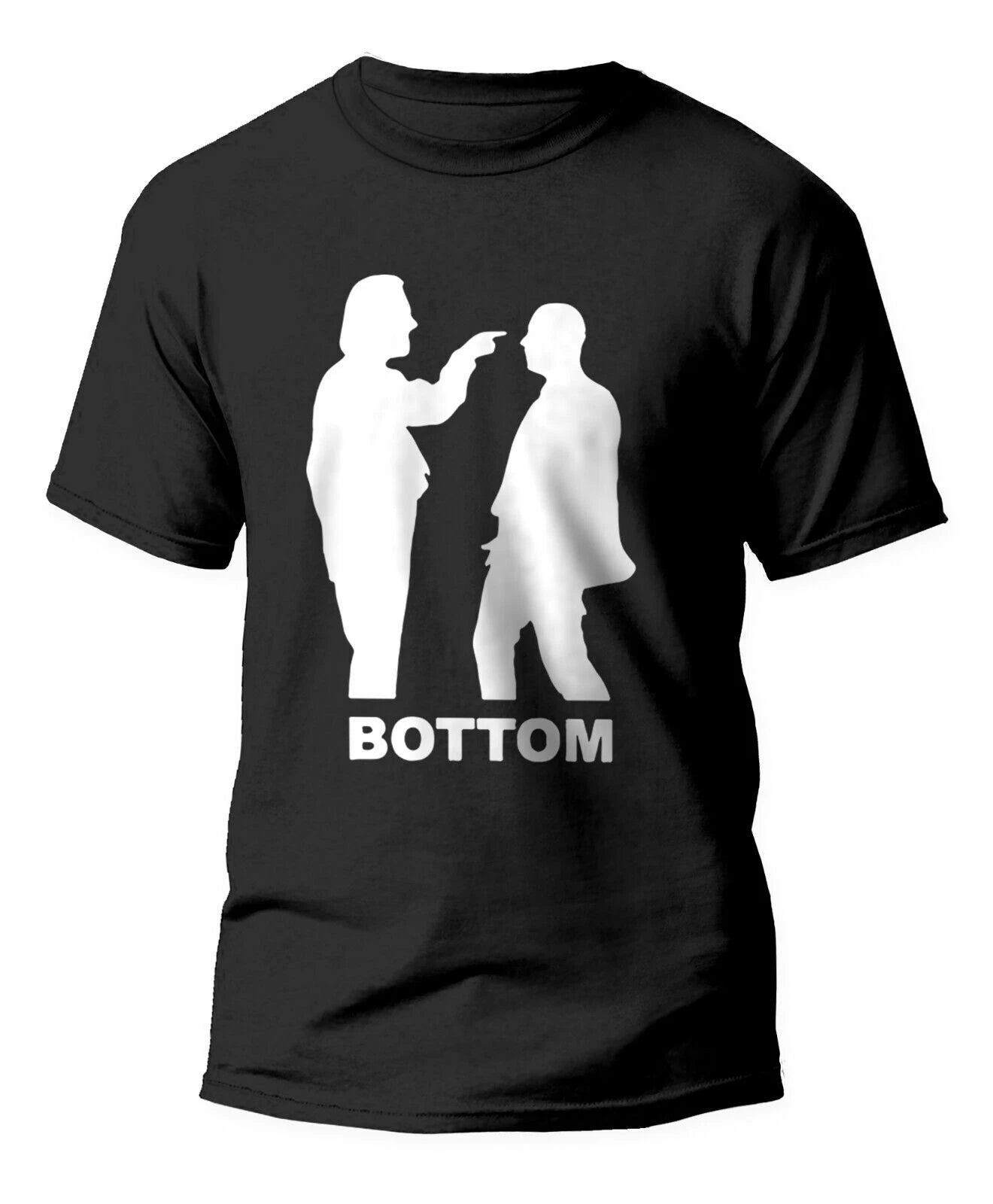 Bottom Rik Mayall Funny TV Show Tee Top Gifts Christmas funny Gym gift