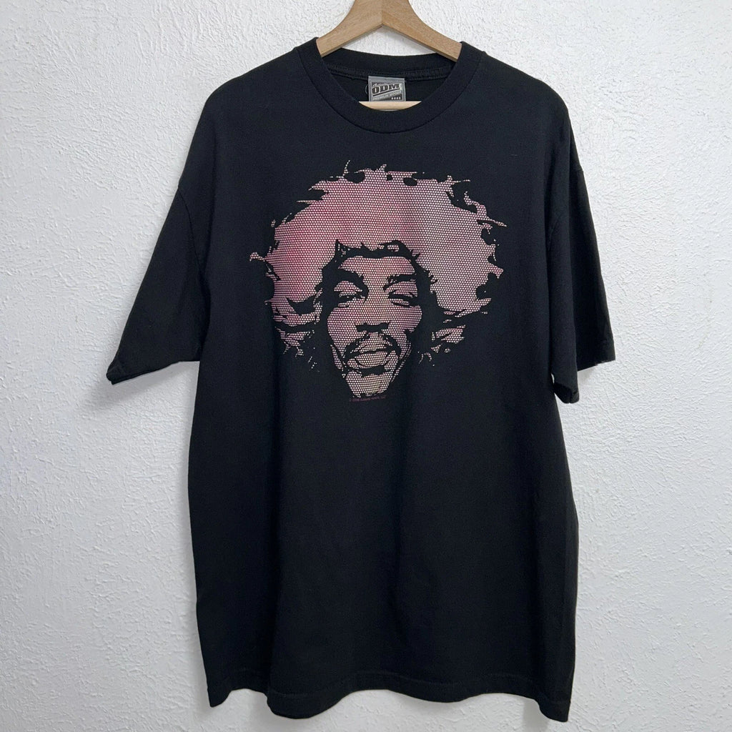 Jimi Hendrix Pop Art 2006 Tee Black T-Shirt Short Sleeve Size XL