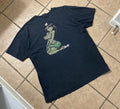 Vintage Lost Surf Enterprises Hawaiian Hula Girl Pin Up Graphic T-Shirt Y2k Xl