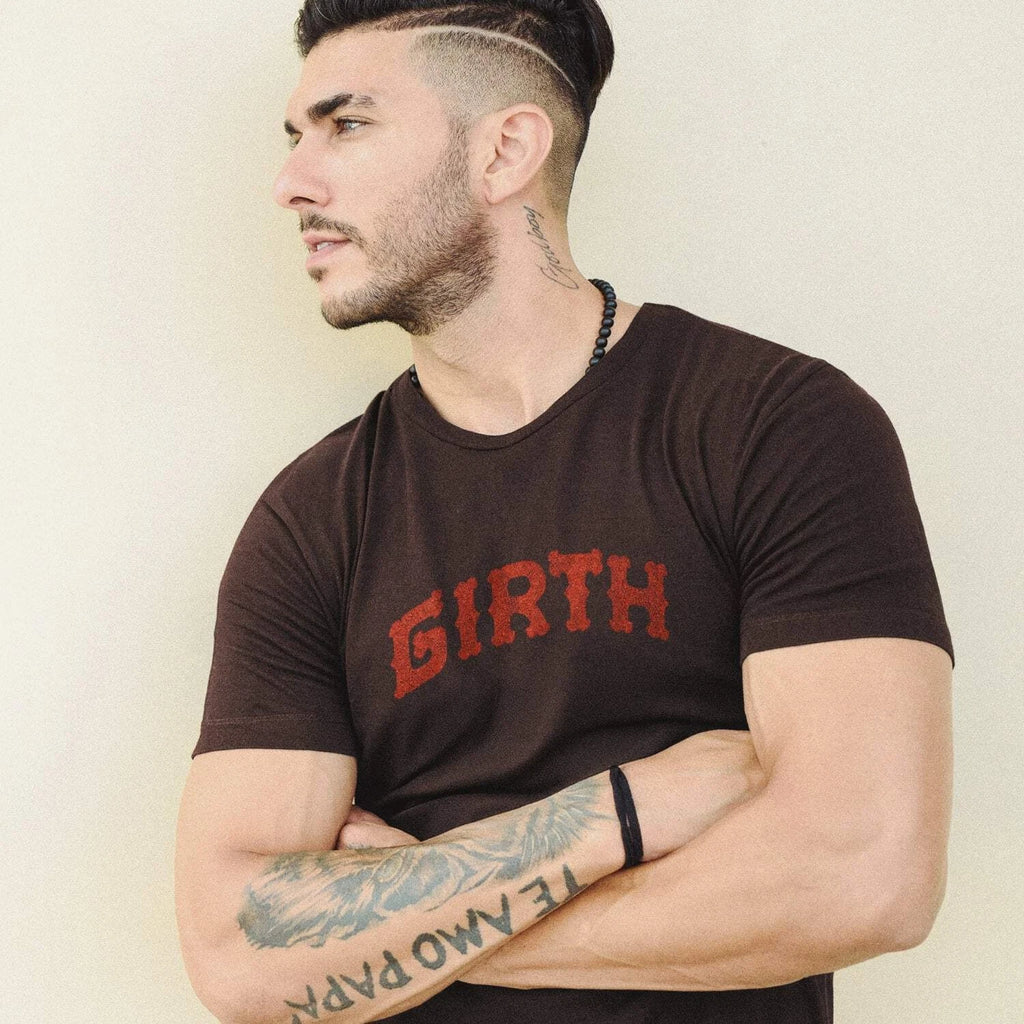 Girth Tee | Homo Erotic T-shirt for Girthy Gays + Thick Tools | Muscle Daddy, Hu