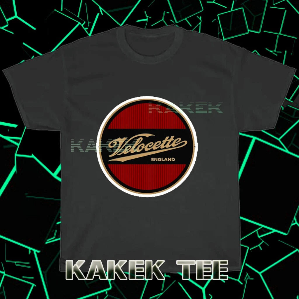 Velocette motorcycles England American Men's Unisex T-Shirt Funny Size S to 5XL