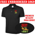 Embroidered Sexy And I Mow It Polo Shirt, Funny Lawn Gardening Unisex Top