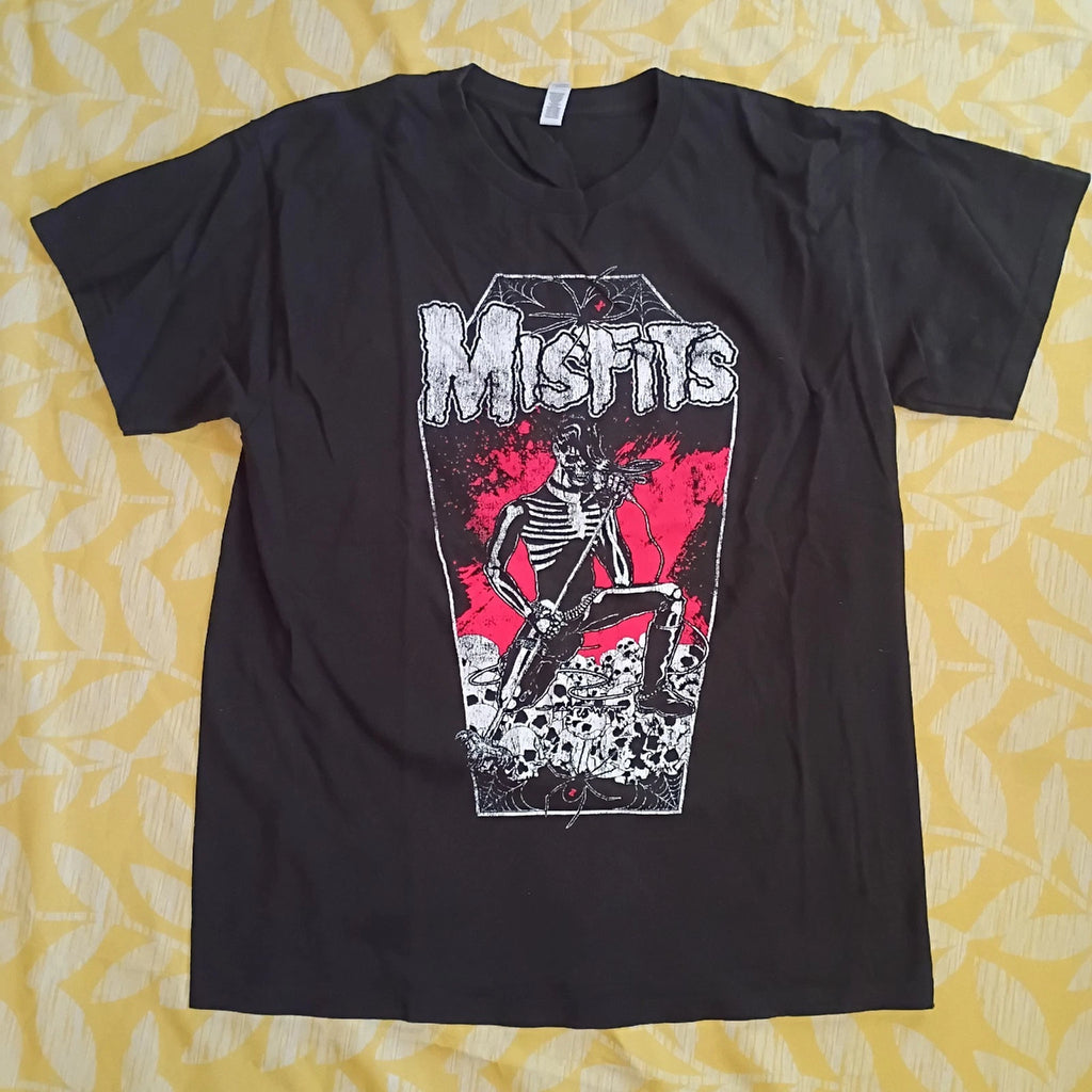 Misfits Black Large T-shirt Punk Rock Horror Punk Glenn Danzig