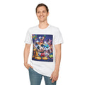 Classic Cartoon Mouse Family T-Shirt | Colorful Characters Print