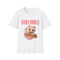 Ramen Noodles Cat T-Shirt | Cute Kawaii Maneki Neko Ramen Design