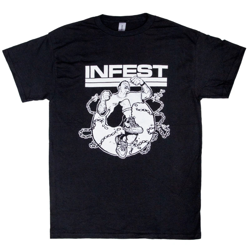 Infest retro t-shirt, brand new shirt, Music band rock punk metal goth, Unisex T