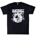 Infest retro t-shirt, brand new shirt, Music band rock punk metal goth, Unisex T
