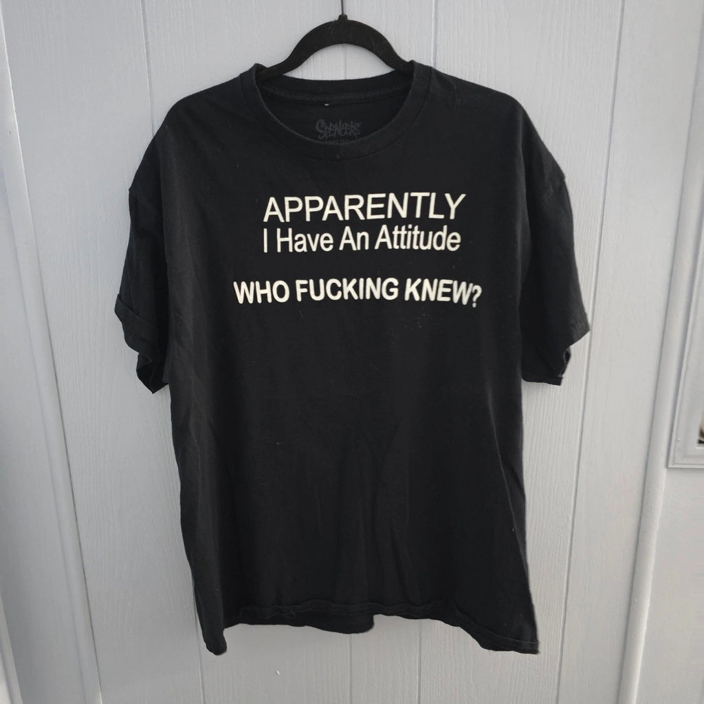 Spencer’s Graphic T-Shirt Size XL – Attitude Quote, Funny Sarcastic Tee
