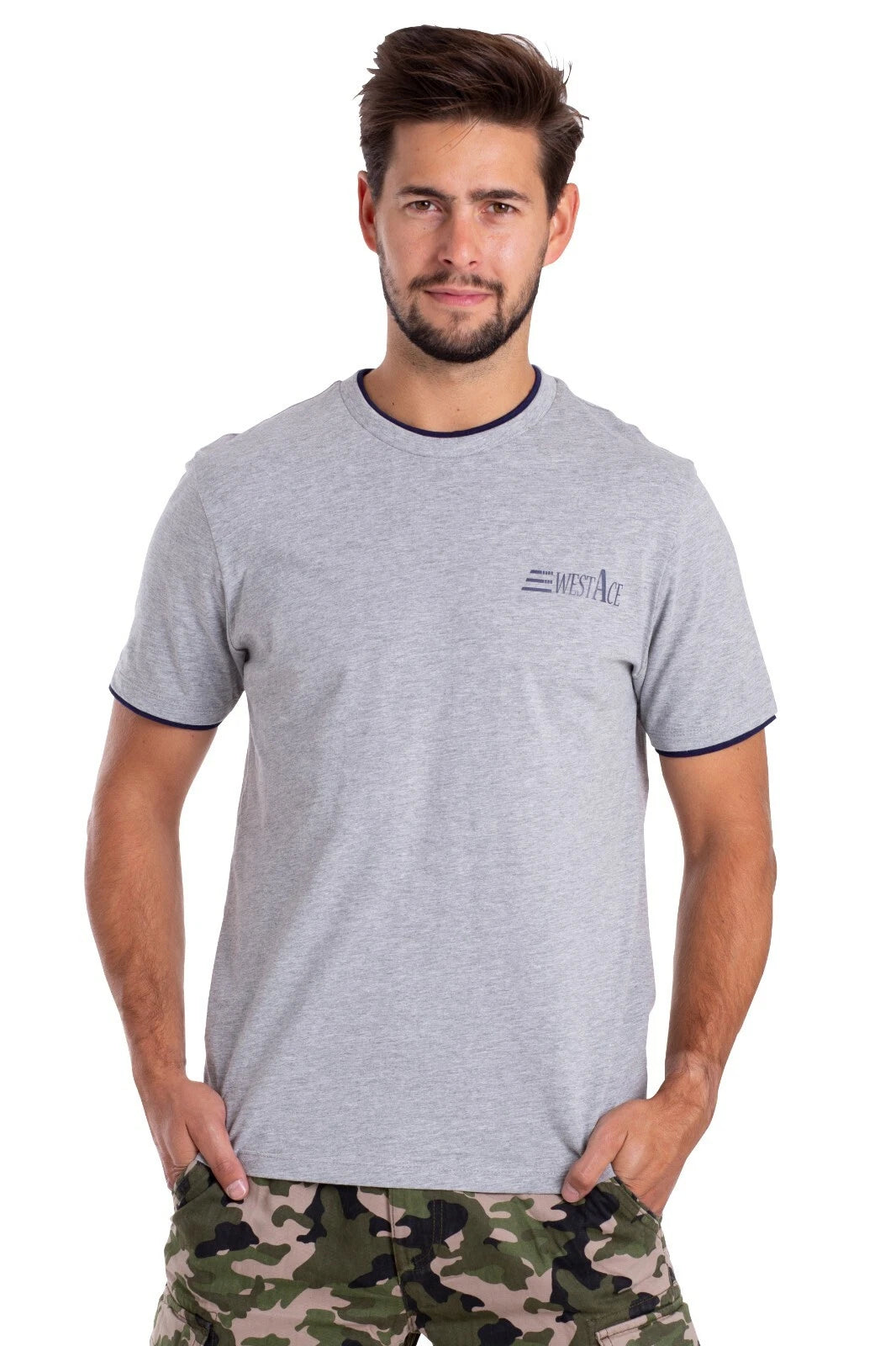 Mens Slim Fit T-Shirt Crew Neck Casual Stylish Short Sleeve Top All Sizes S-XXL