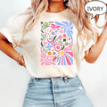 Vintage Boho Nurse Comfort Tee Soft Style Gift
