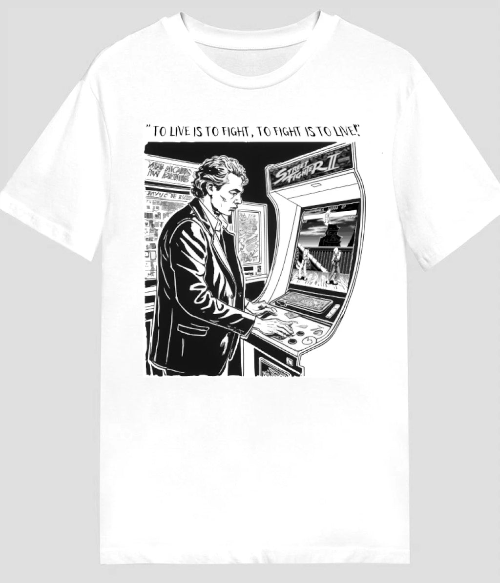 Street Fighter 2  t-shirt - retro megadrive arcade game tees